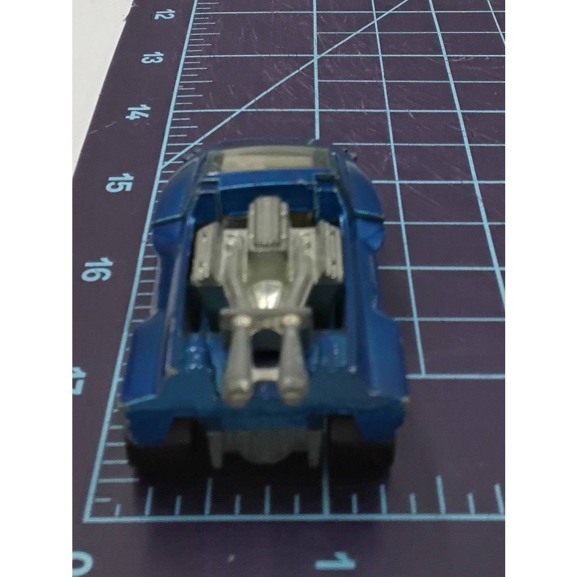 1969 Hairy Hauler (SAPPHIRE BLUE ) Redline Collectible Loose Hot Wheels Mattel