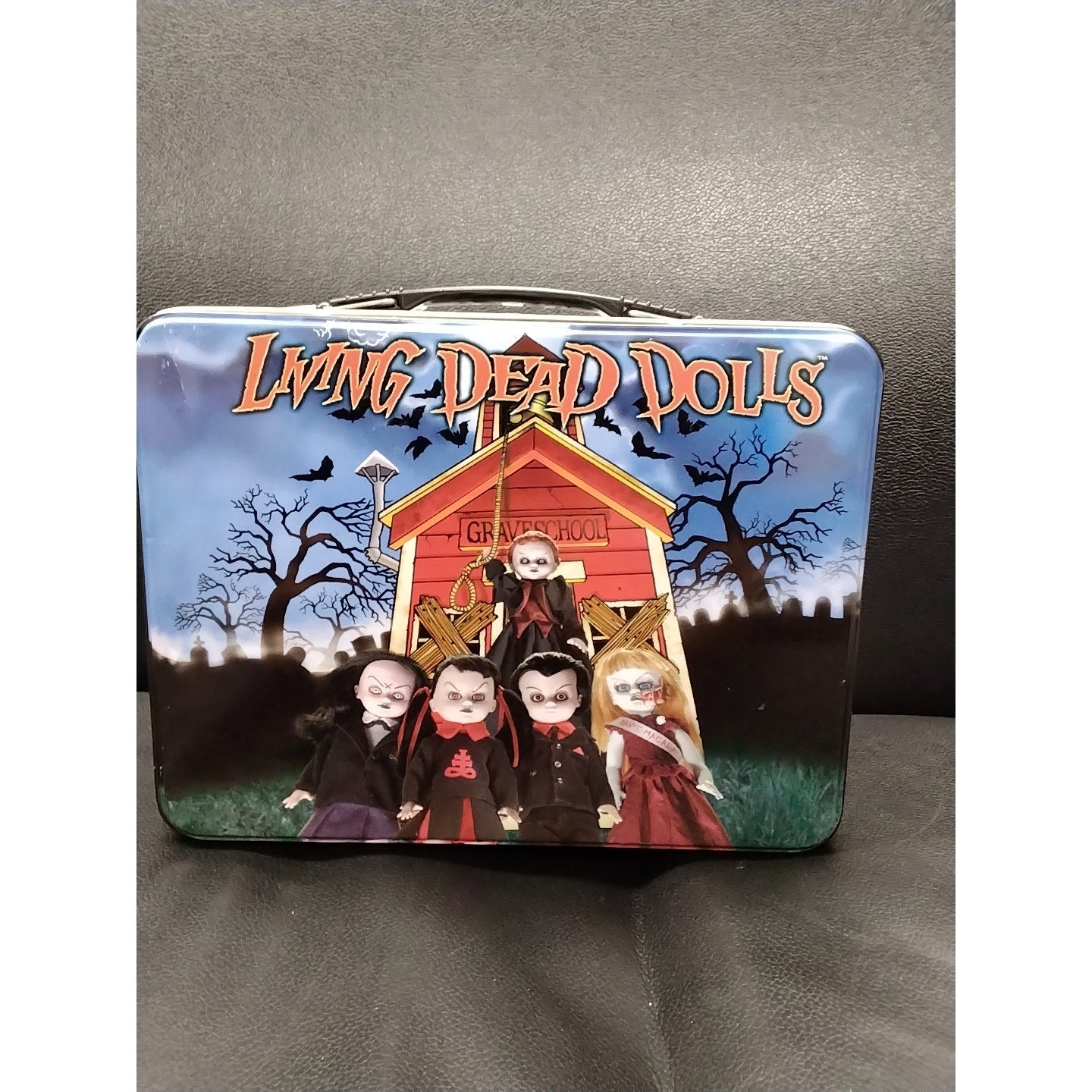 2002 Mezco Toys Metal Lunch box Living Dead Dolls