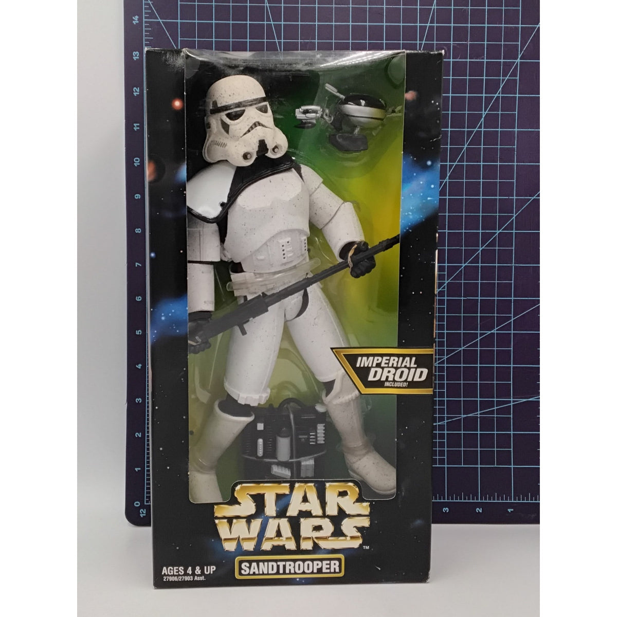 1997 SANDTROOPER with Imperial Droid 12” Figure Action Figure Sealed Star Wars