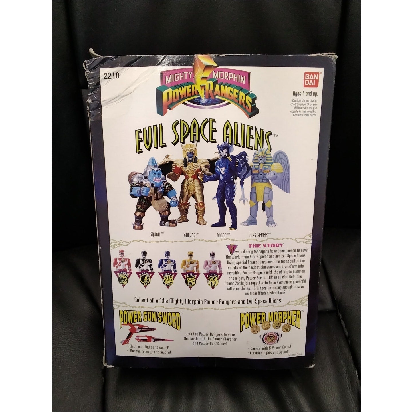 1993 Evil Space Aliens Power Rangers Baboo