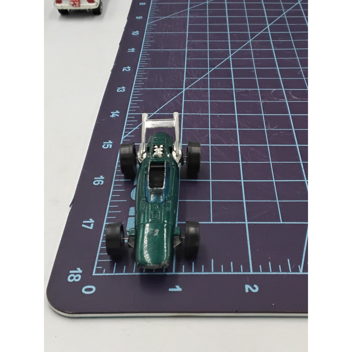 1969 Indy Eagle Grand Prix Series Aqua Redline Collectible Loose Hot Wheels