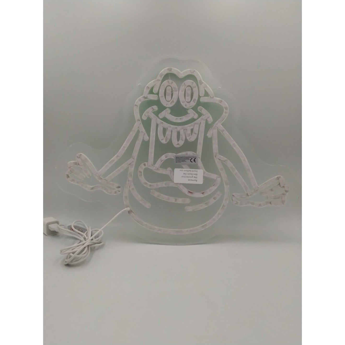 Slimer Ghostbusters LED neon sign