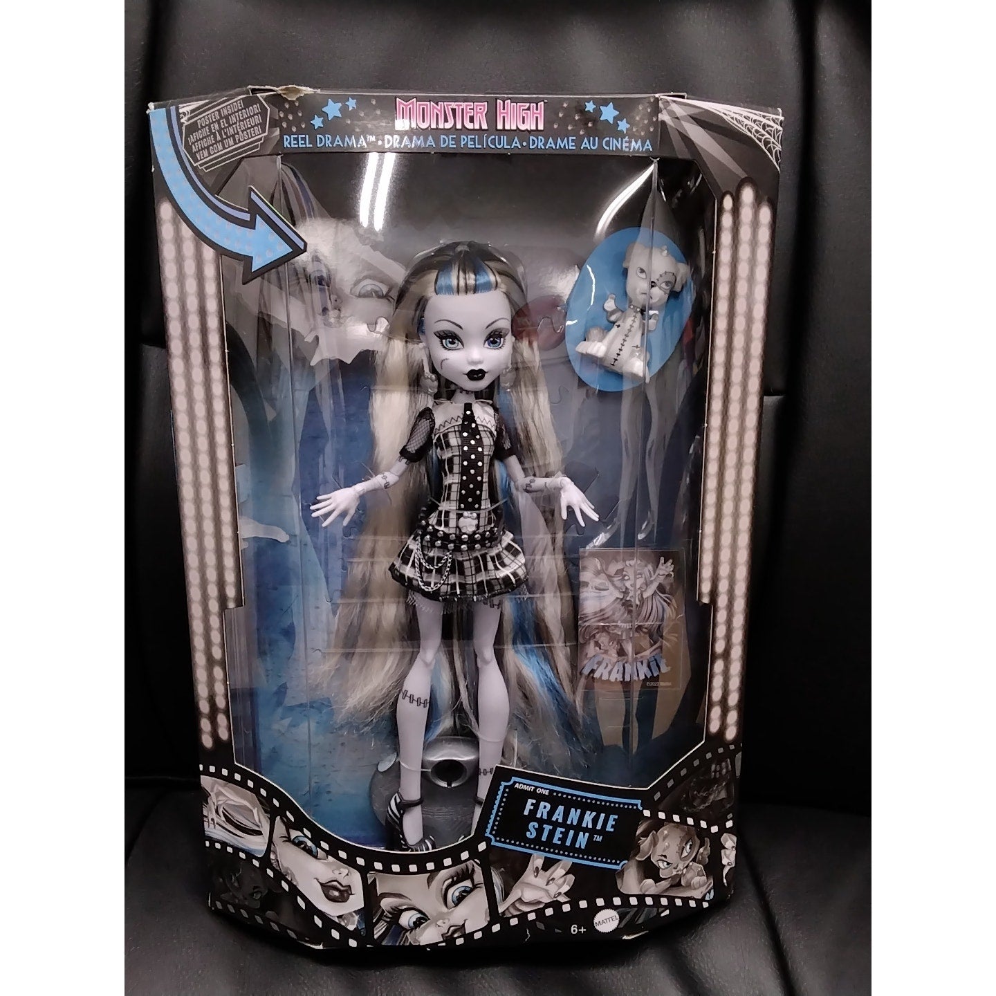 2022 Frankie Stein Monster High Real Drama New in Box Mattel