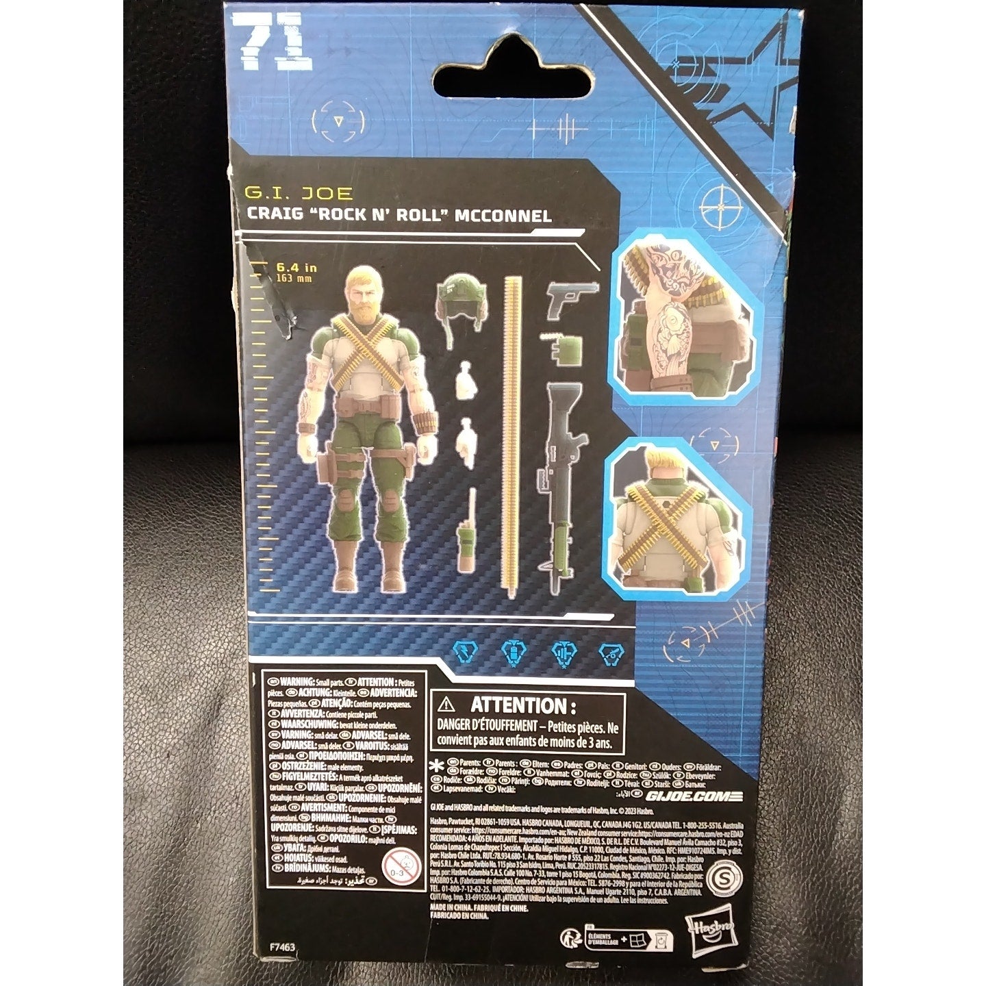 2023 Craig Rock N' Roll Mcconnel GIJOE Classified Series in box