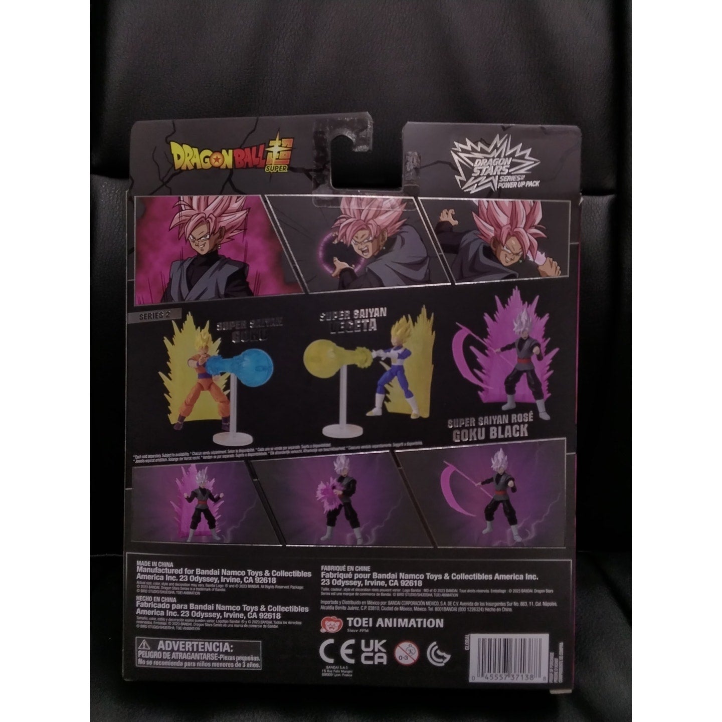 Dragon Ball Dragon Stars Series Power Up Pack- Super Saiyan Rose Goku Black 2023