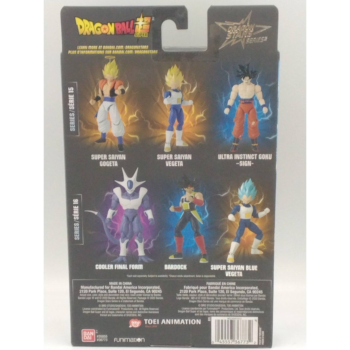 2024 Super Saiyan Blue Vegeta Star series Action Figure Sealed Dragon Ball Z