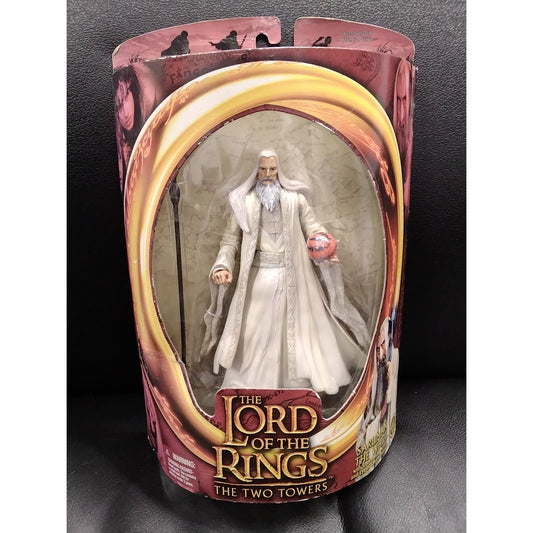 2002 Saruman The White Lord of the Rings Action Figure  in box