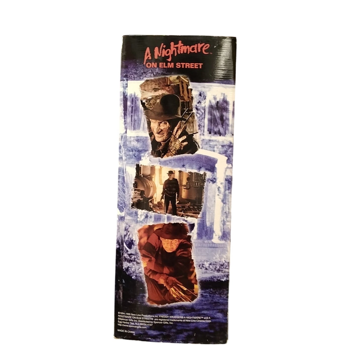 RIP Horror Collector Series Freddy Krueger Doll Red Sweater 1990s