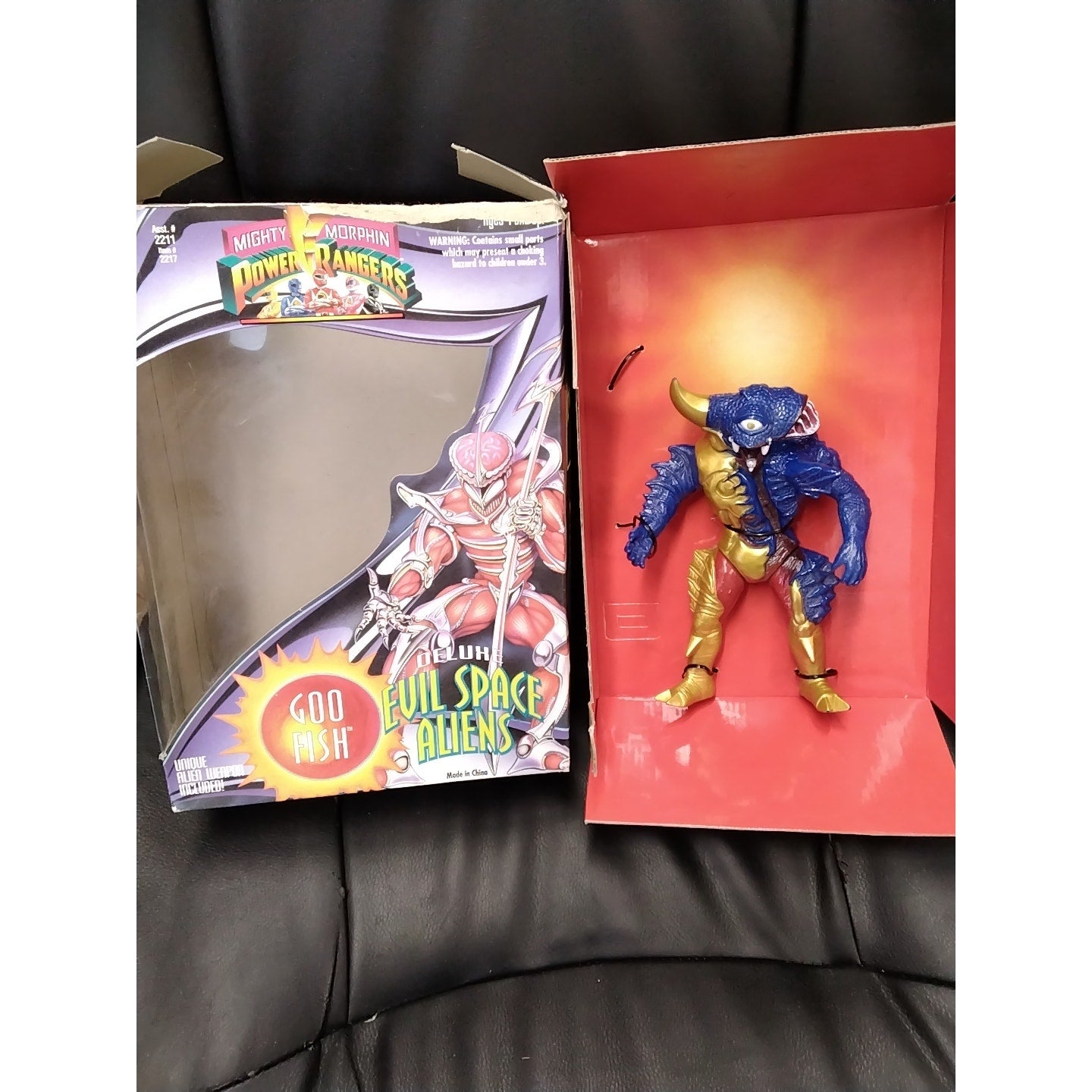 1993 Evil Space Aliens Power Rangers Goo Fish