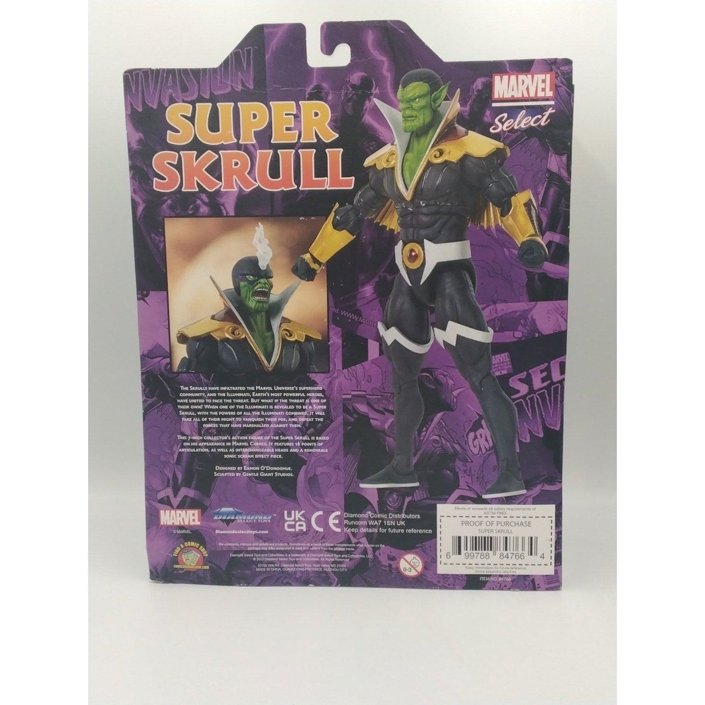 2022 Super Skrull Select Collector's Action Figure