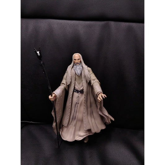 2001 The Lord of the Rings  Saruman the White Toy Biz
