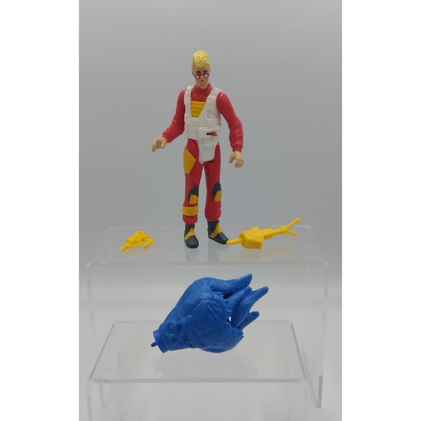 1989 Egon Spengler Real Ghostbusters Sreaming Heroes Action Figure