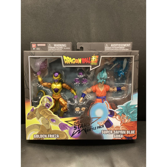 2023 Dragon Ball Super- Dragon Stars Series Battle Pack- Golden Frieza v Super Saiyan Blue Goku