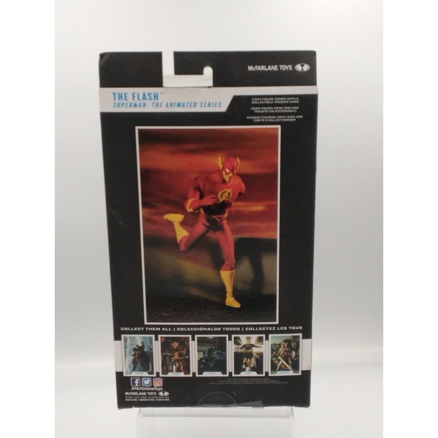 The Flash McFarlane DC on card