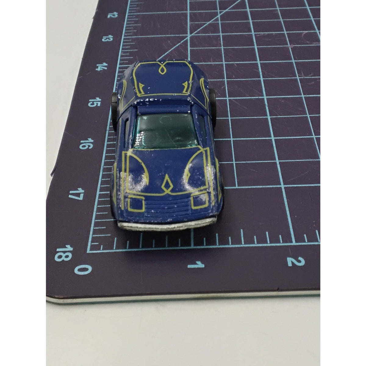 1969 BUZZ OFF Blue Enamel Flying Colors Redline Collectible Loose Hot Wheels