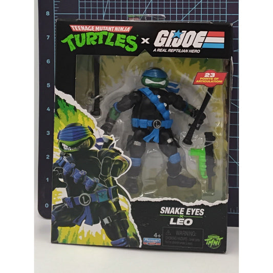 2026 SNAKE EYES X LEO Teenage Mutant Ninja Turtles x G.I Joe Action Figure