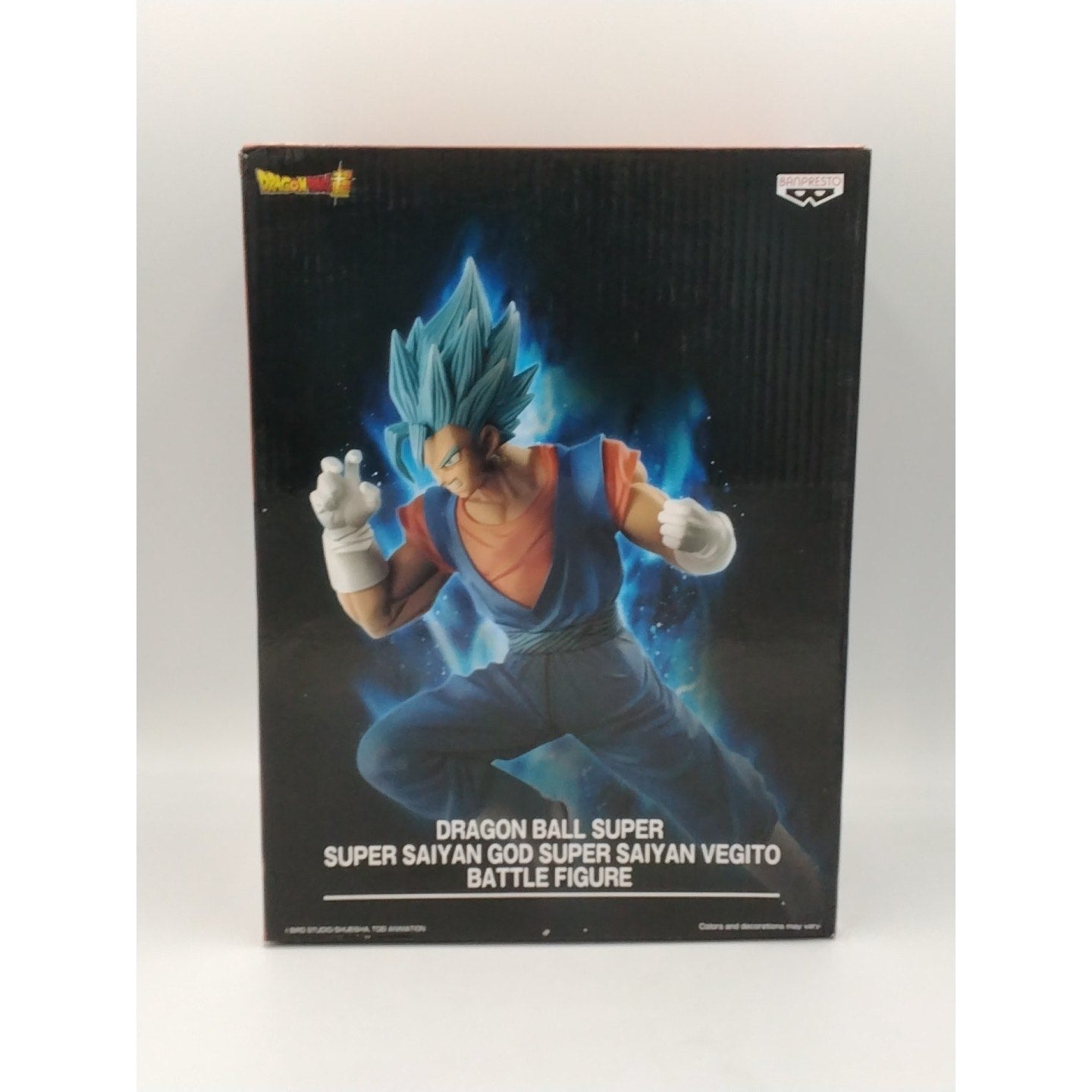 2018 Super Saiyan God Vegito Banpresto Battle Fig Action Figure Opened