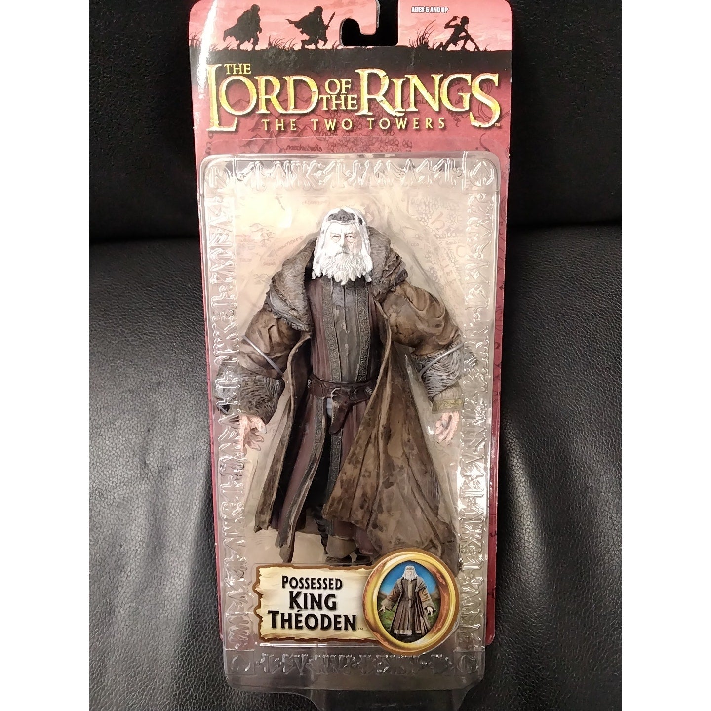 2005 King Theoden Possessed Lord of the Rings Action Figure  in box