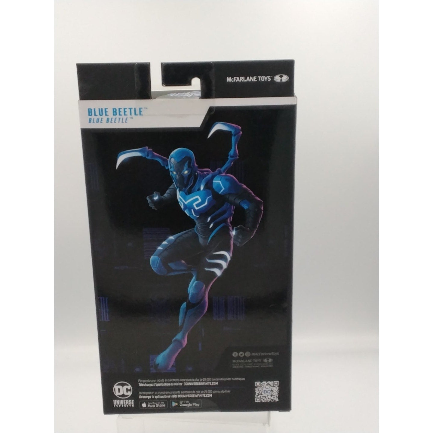 Blue Beetle McFarlane DC on card