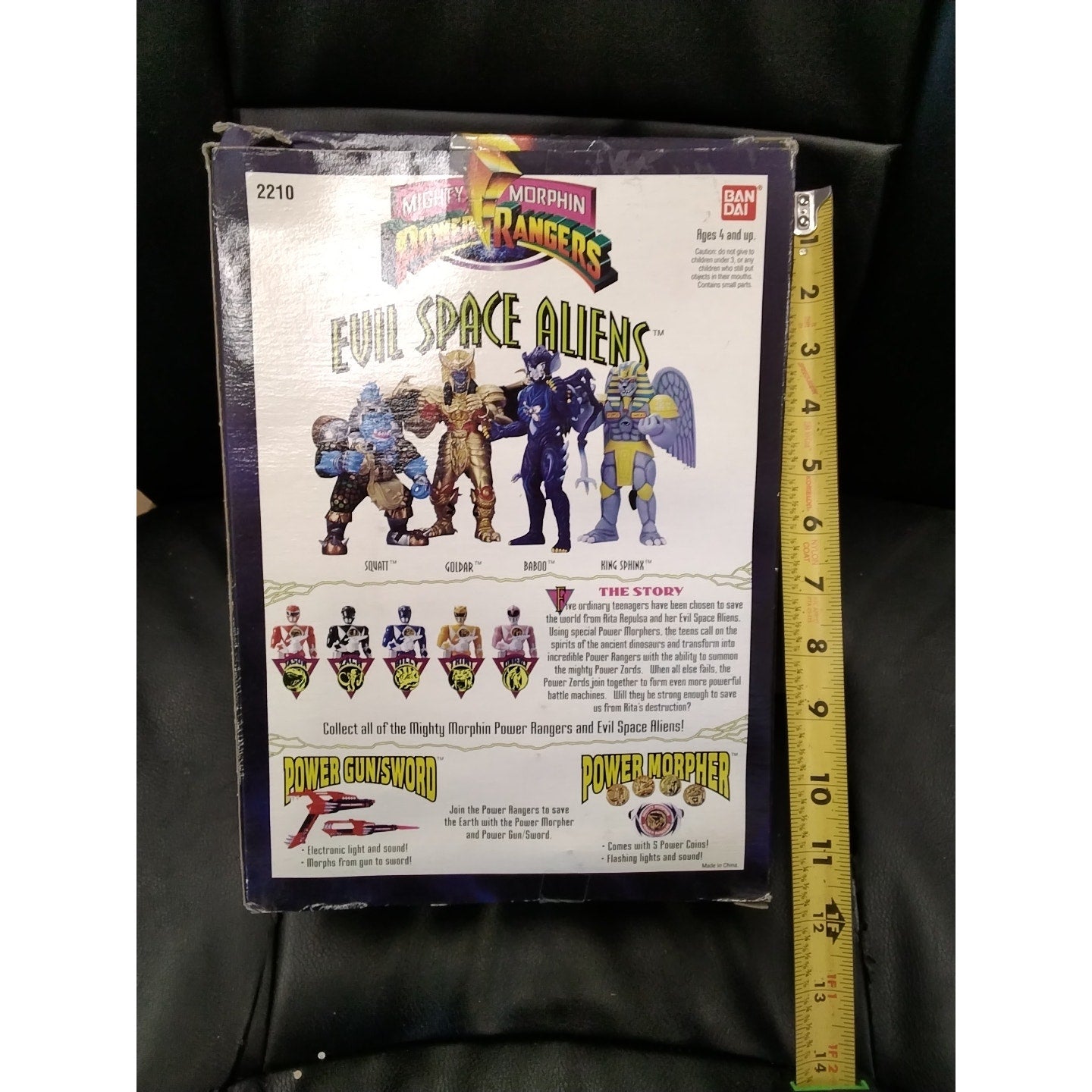 1993 Evil Space Aliens Power Rangers Squat