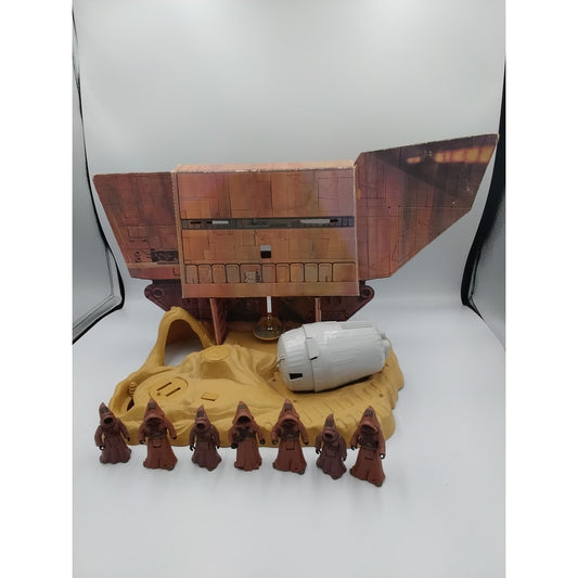 1977 Jawa Playset with 7 modern jawas