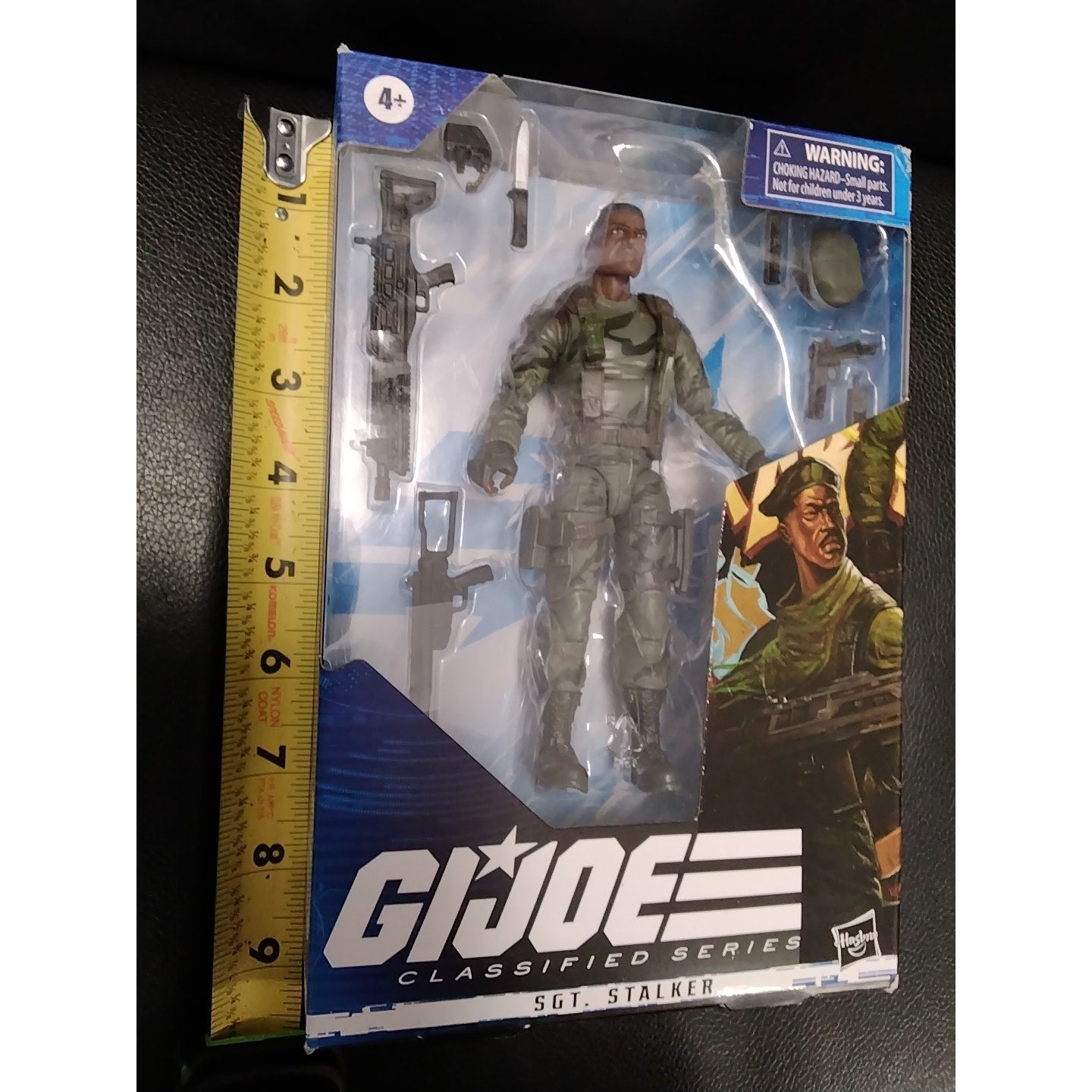 2020  Sgt. Stalker Gi Joe classified action figure in box