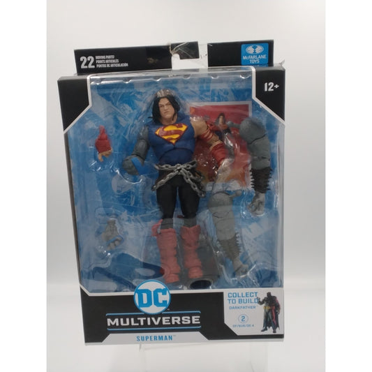 Superman Dark nights death metal C.T.B. McFarlane DC on card