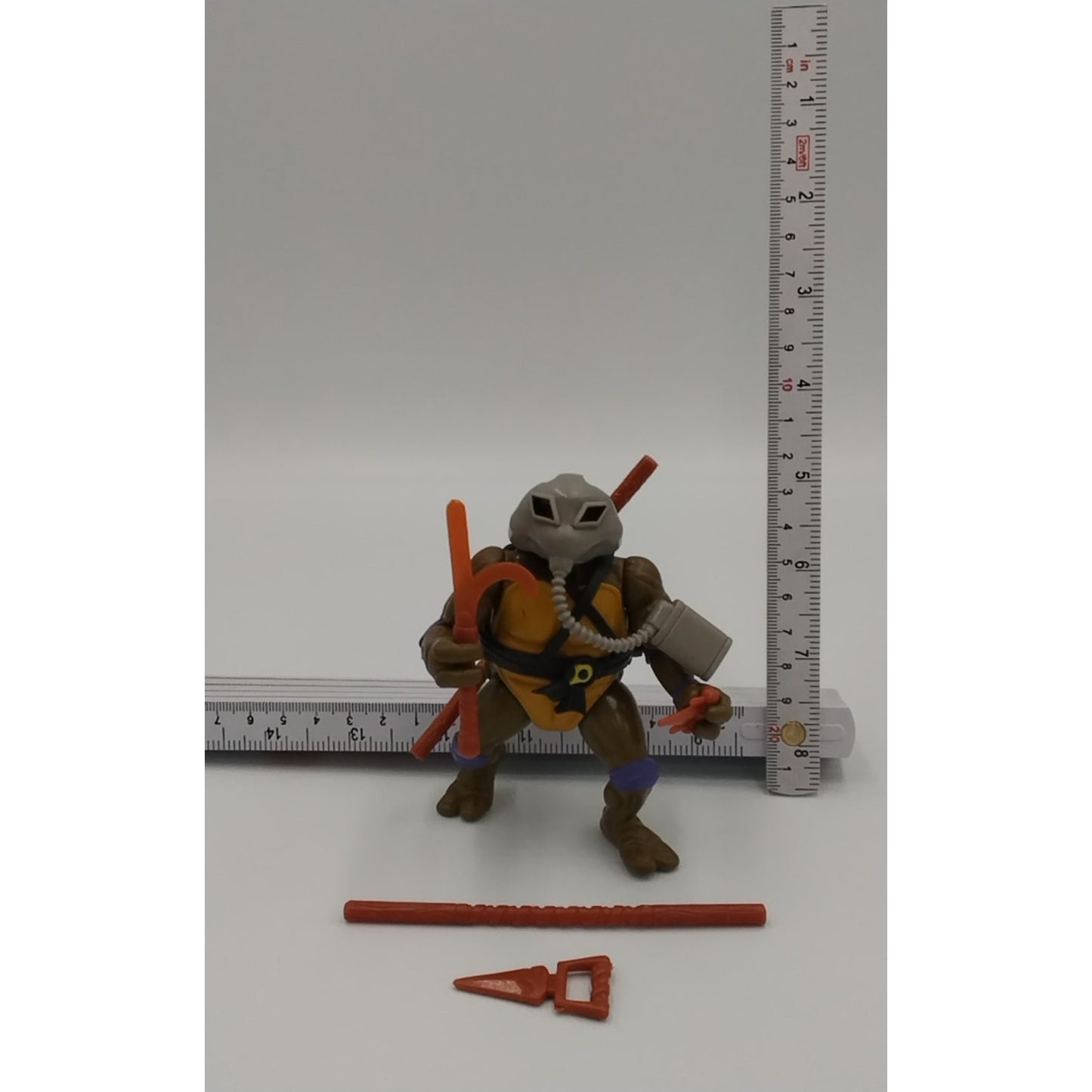 1990 Donatello TMNT "Soft Head" Action Figure