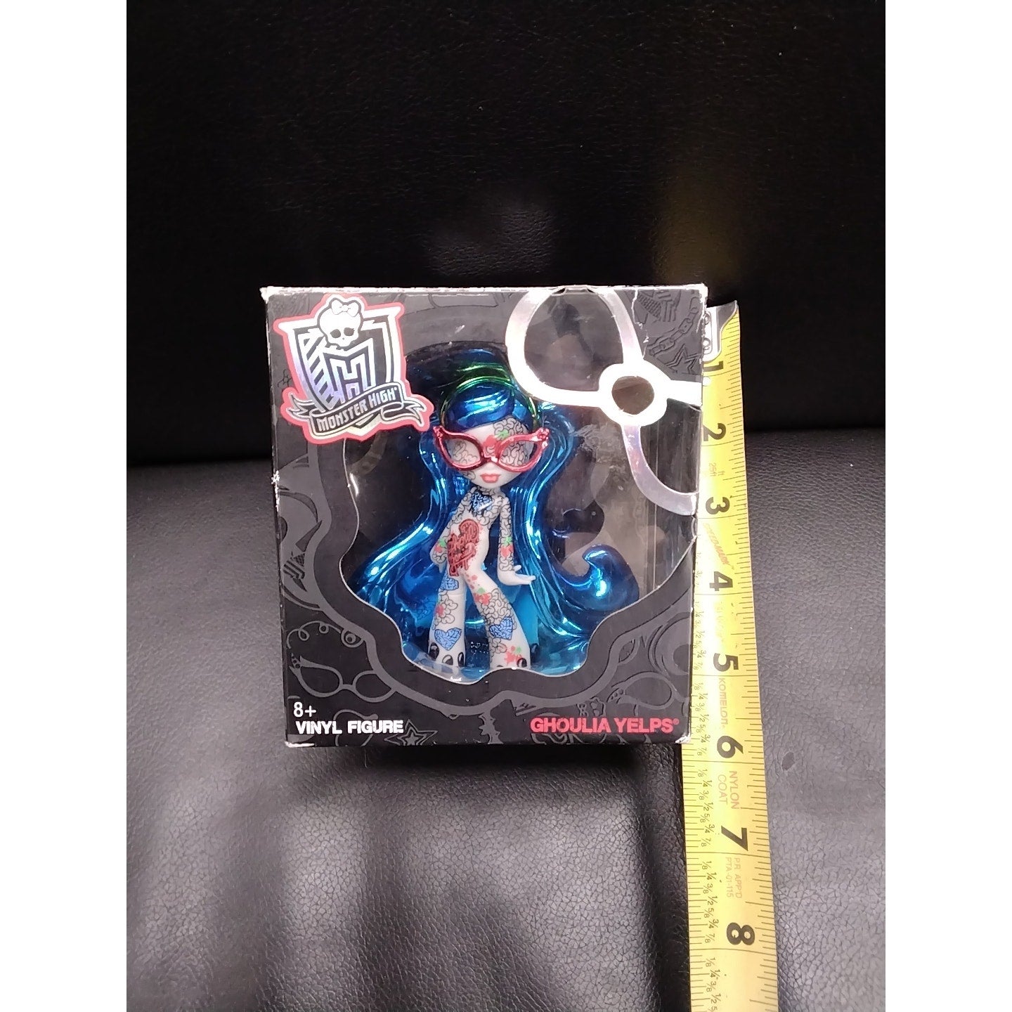 2014 Discontinued Ghoulia Yelps Pattern Mattel Vinyl Figure In Box