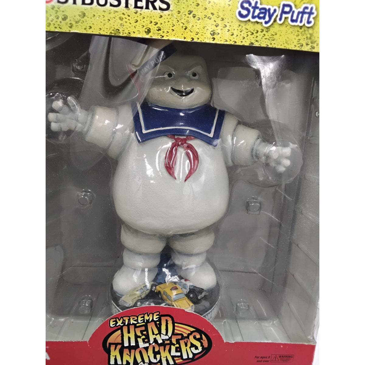 2004 Stay Puft Marshmallow Man Ghostbusters Extreme Head Knockers NECA 2004