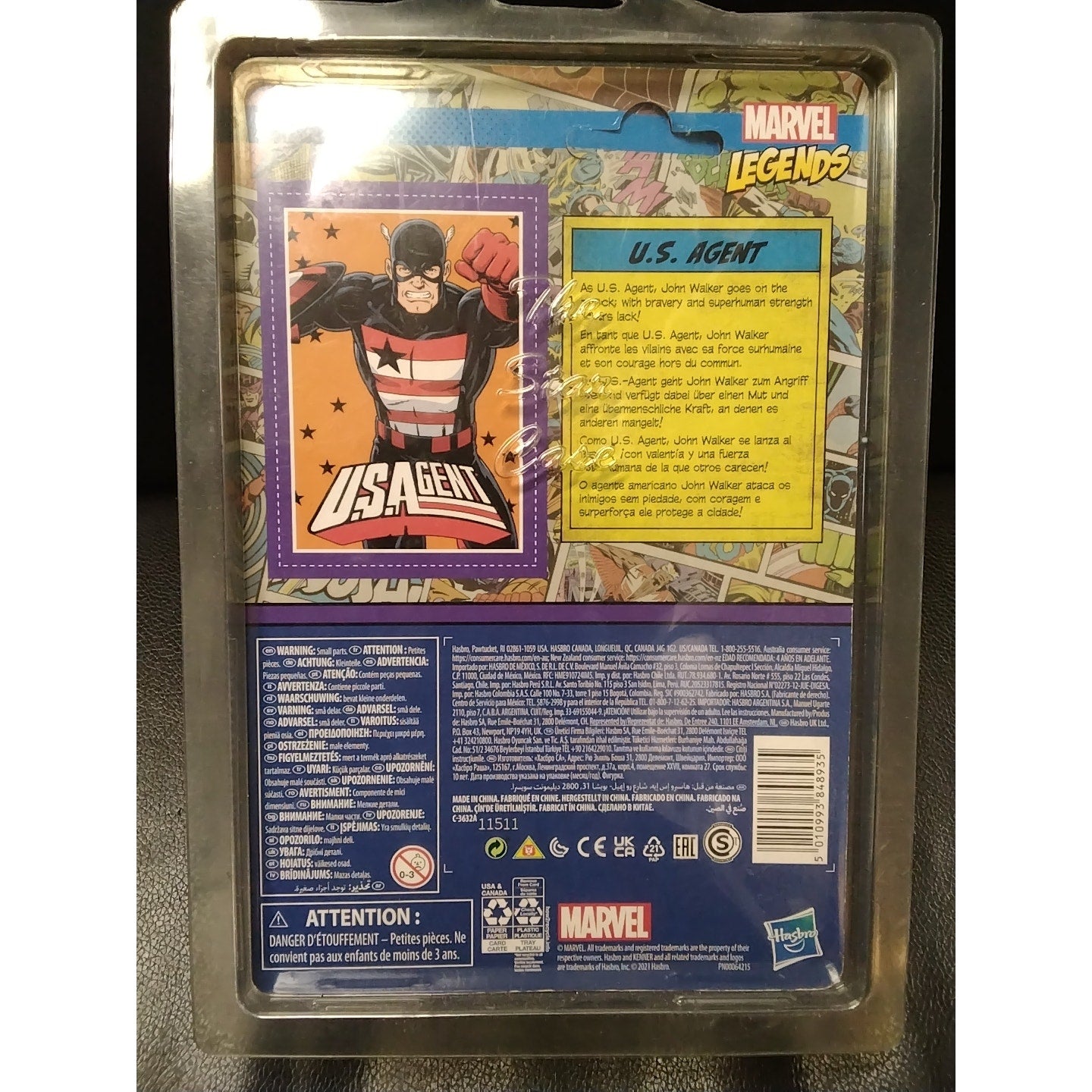 2021 U.S.Agent Marvel Legends Kenner in box