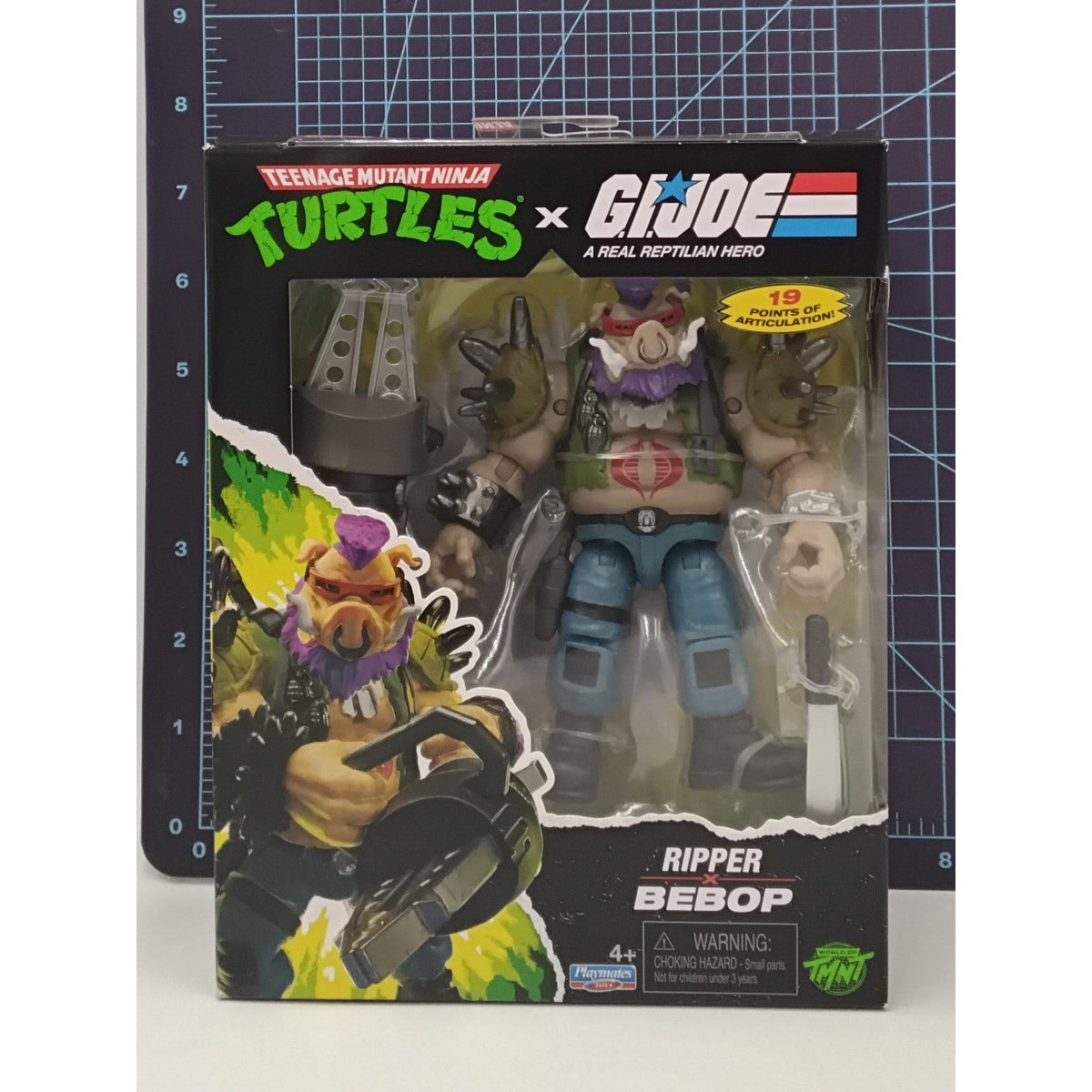 2026 RIPPER X BEBOP Teenage Mutant Ninja Turtles x G.I Joe Action Figure Sealed