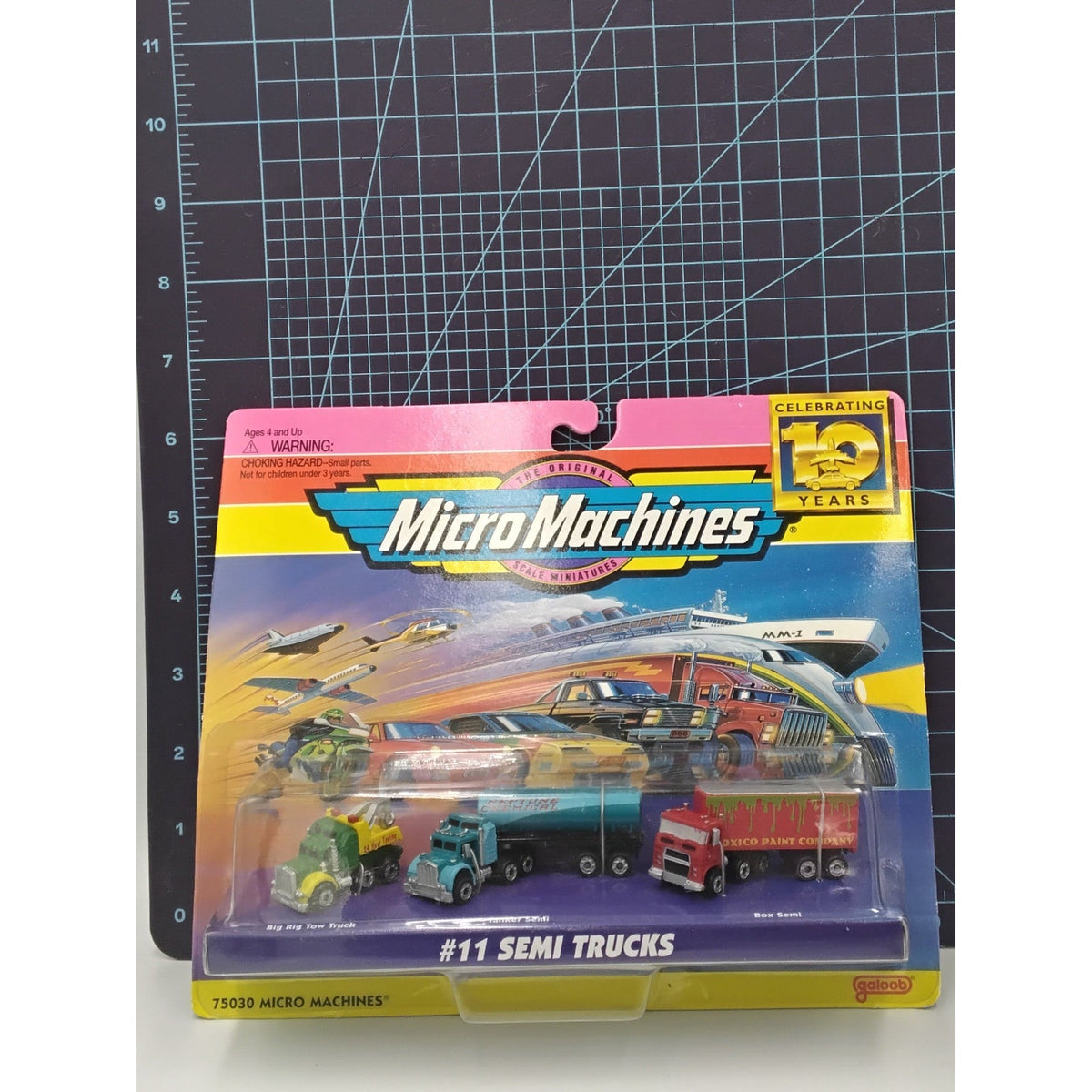 1997 #11 Semi Trucks Toxico, Neptune Chemical, Tow Truck