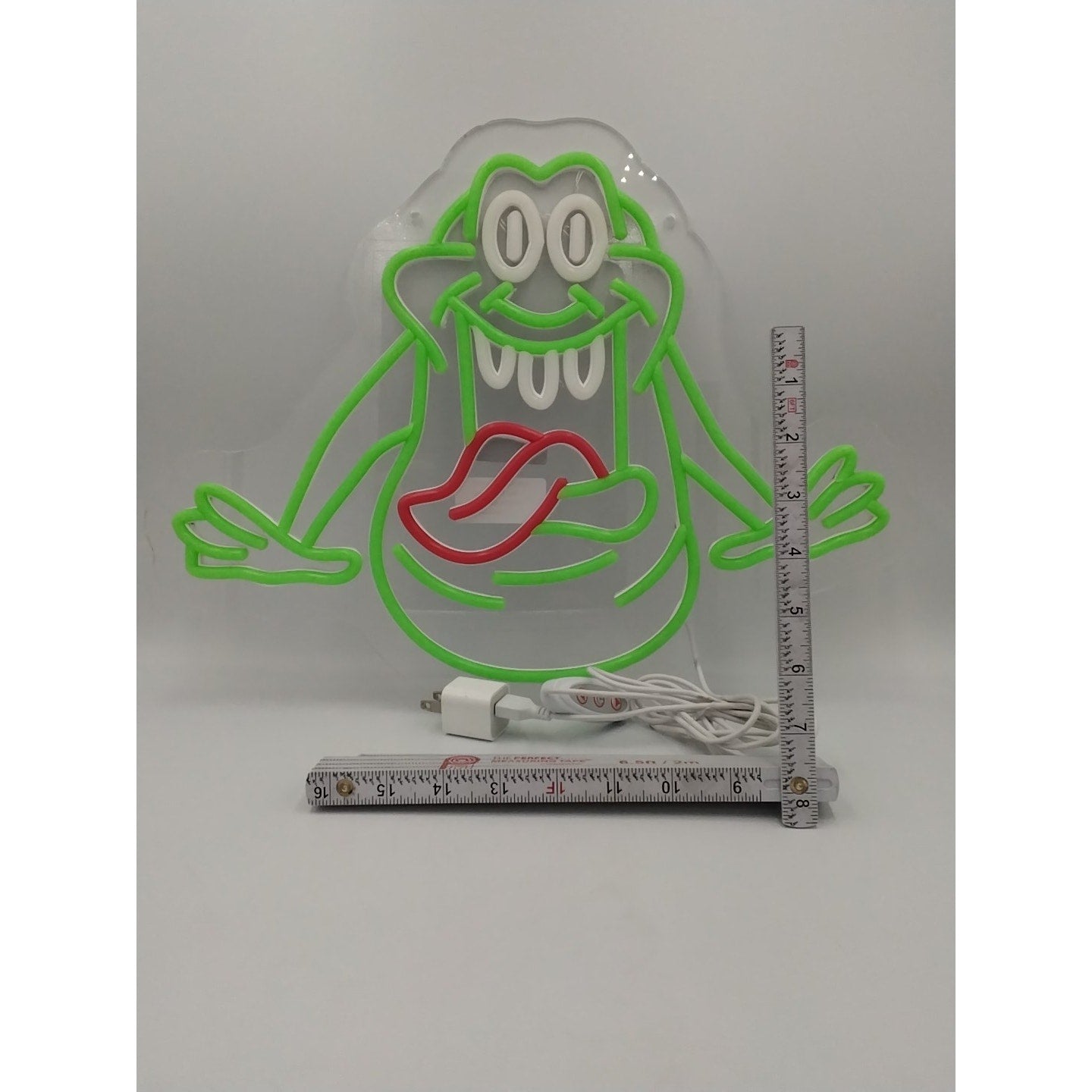 Slimer Ghostbusters LED neon sign