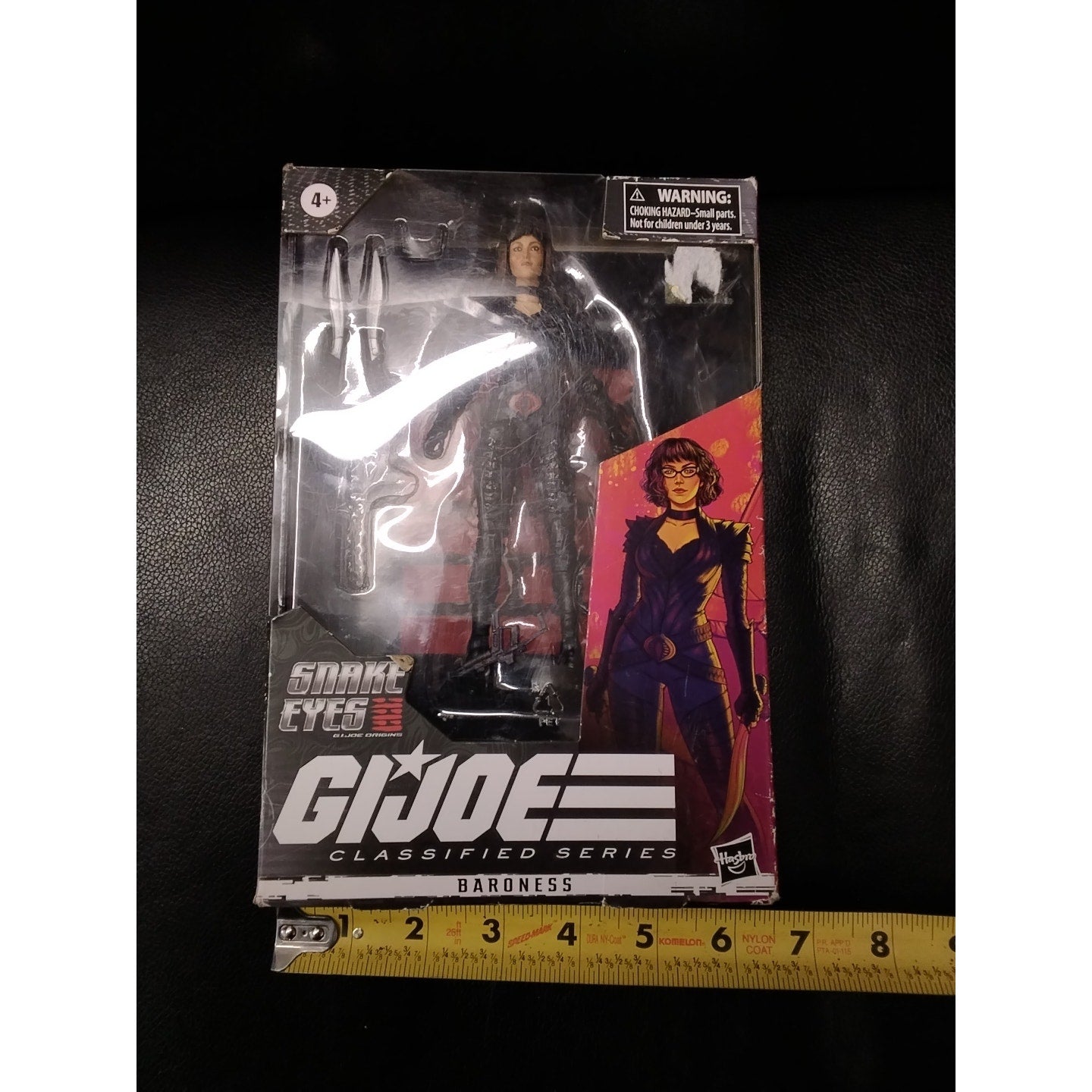 2020 Baroness GIJOE Classified Snakes Eyes Series in box