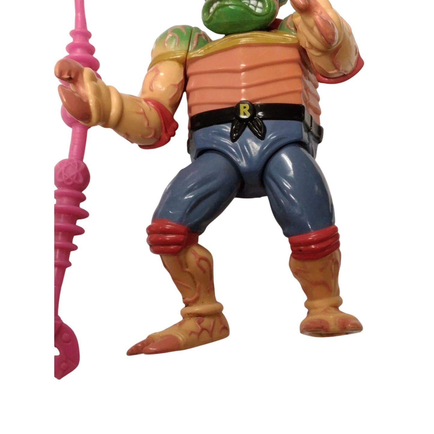 The Mutant Raphael TMNT Universal Studios Monsters 1994 Playmates W/ Staff Weapon
