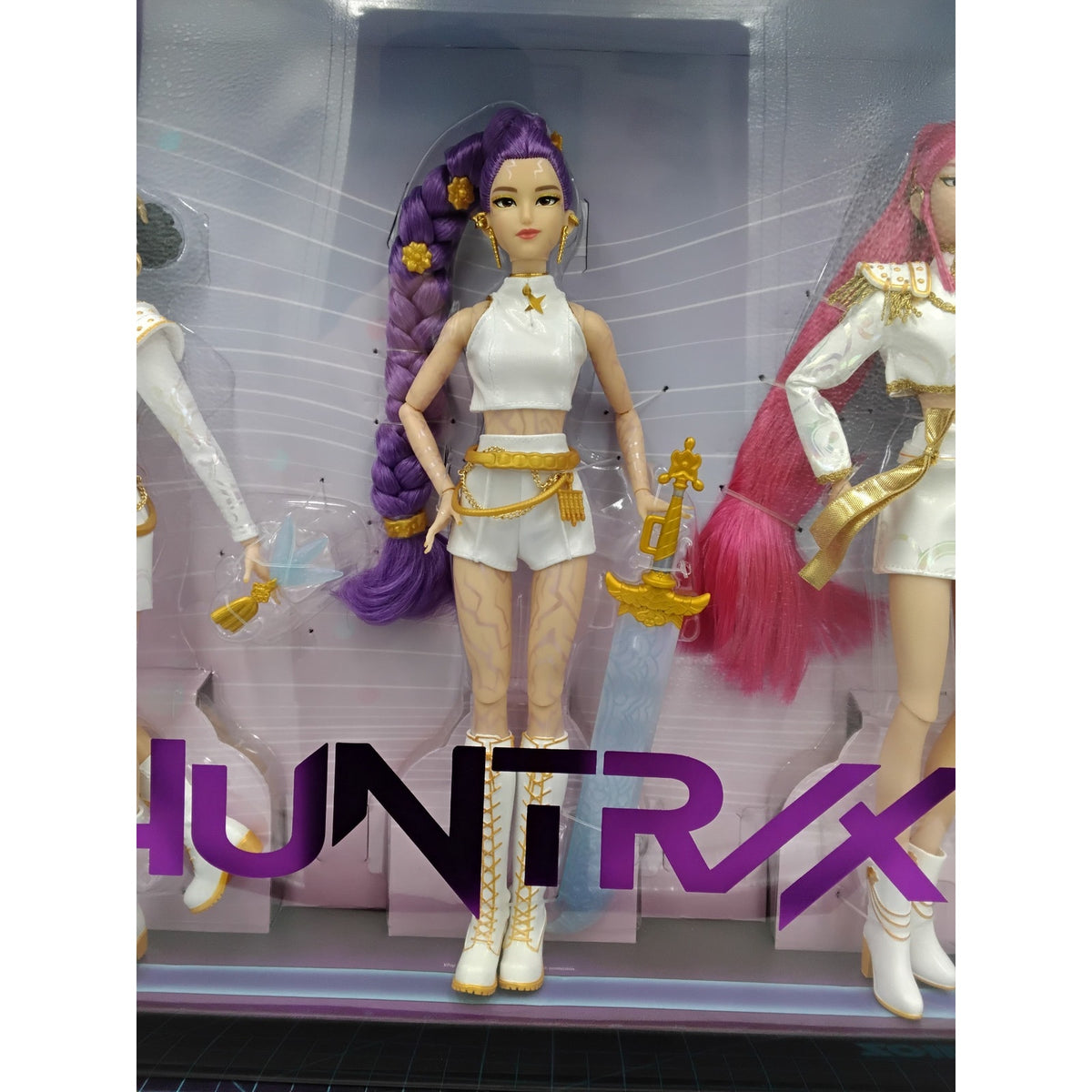 2026 HUNTR/X Dolls 3 Pack Zoey, Rumie, and Mira Dolls Sealed KPOP Mattel