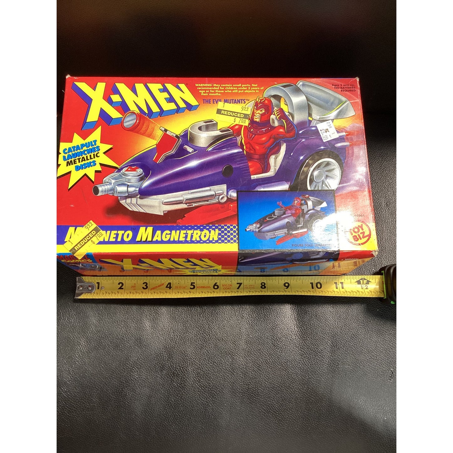 1994 XMEN Magneto Magnetron Vehicle with Box Vintage Bandai