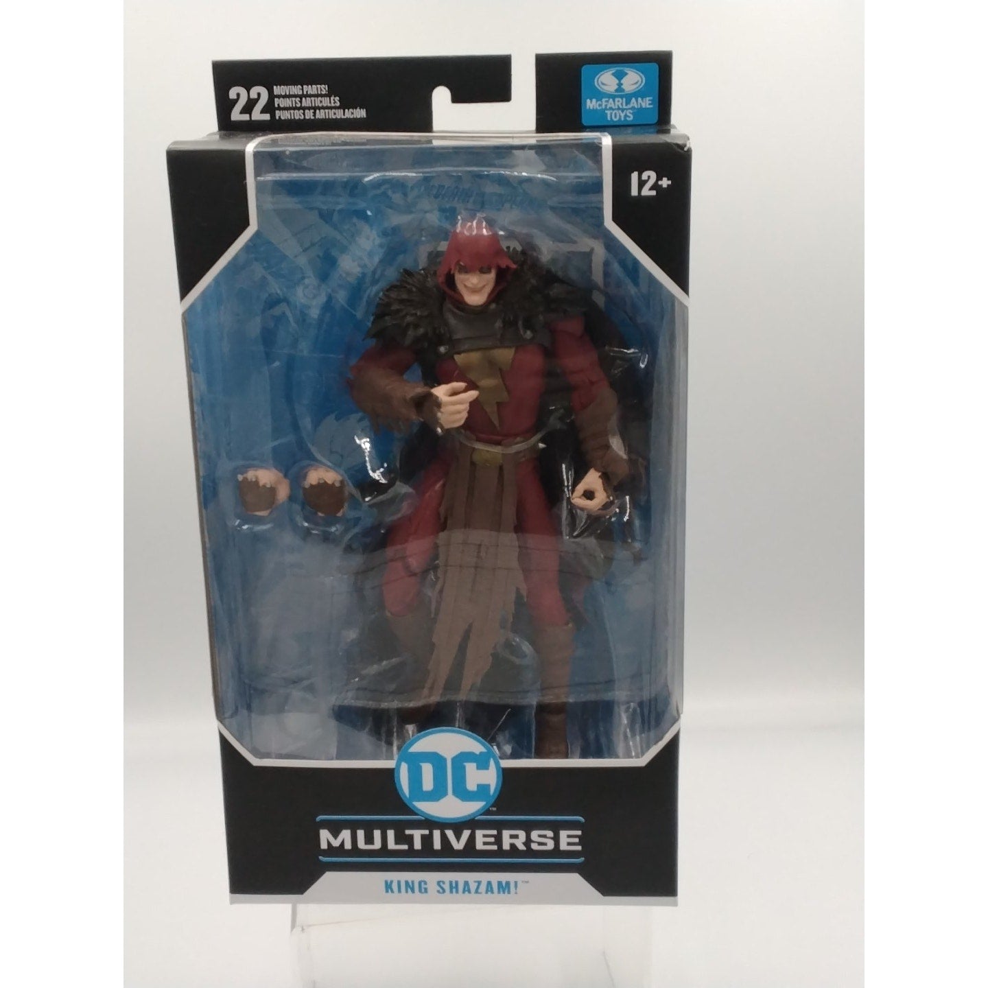 King Shazam the infected McFarlane DC on card