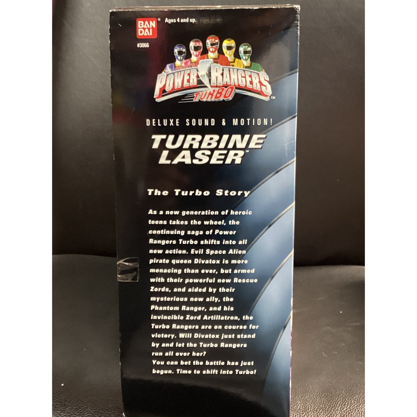1997 Turbine Laser Power Rangers Turbo in Box