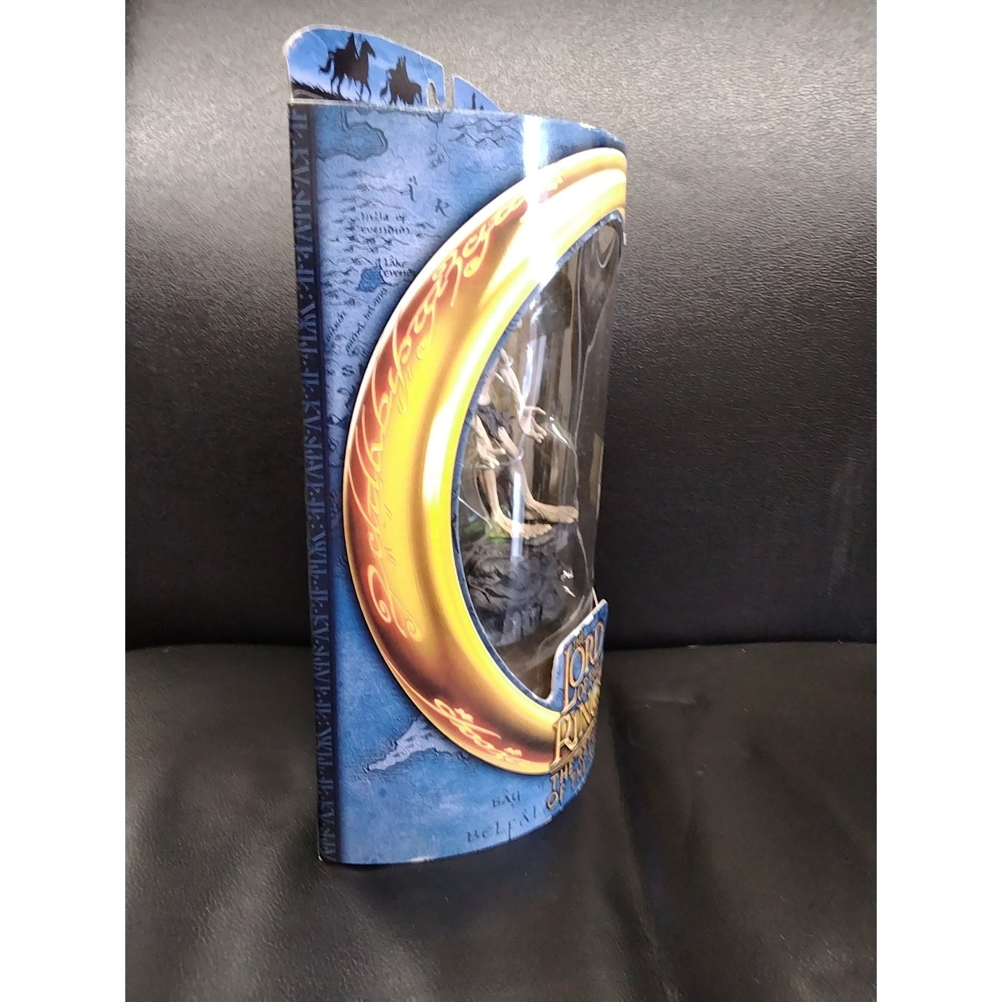 2003 Smeagol with Authentic Movie Phrases Lord of the Rings Action Figure  in box