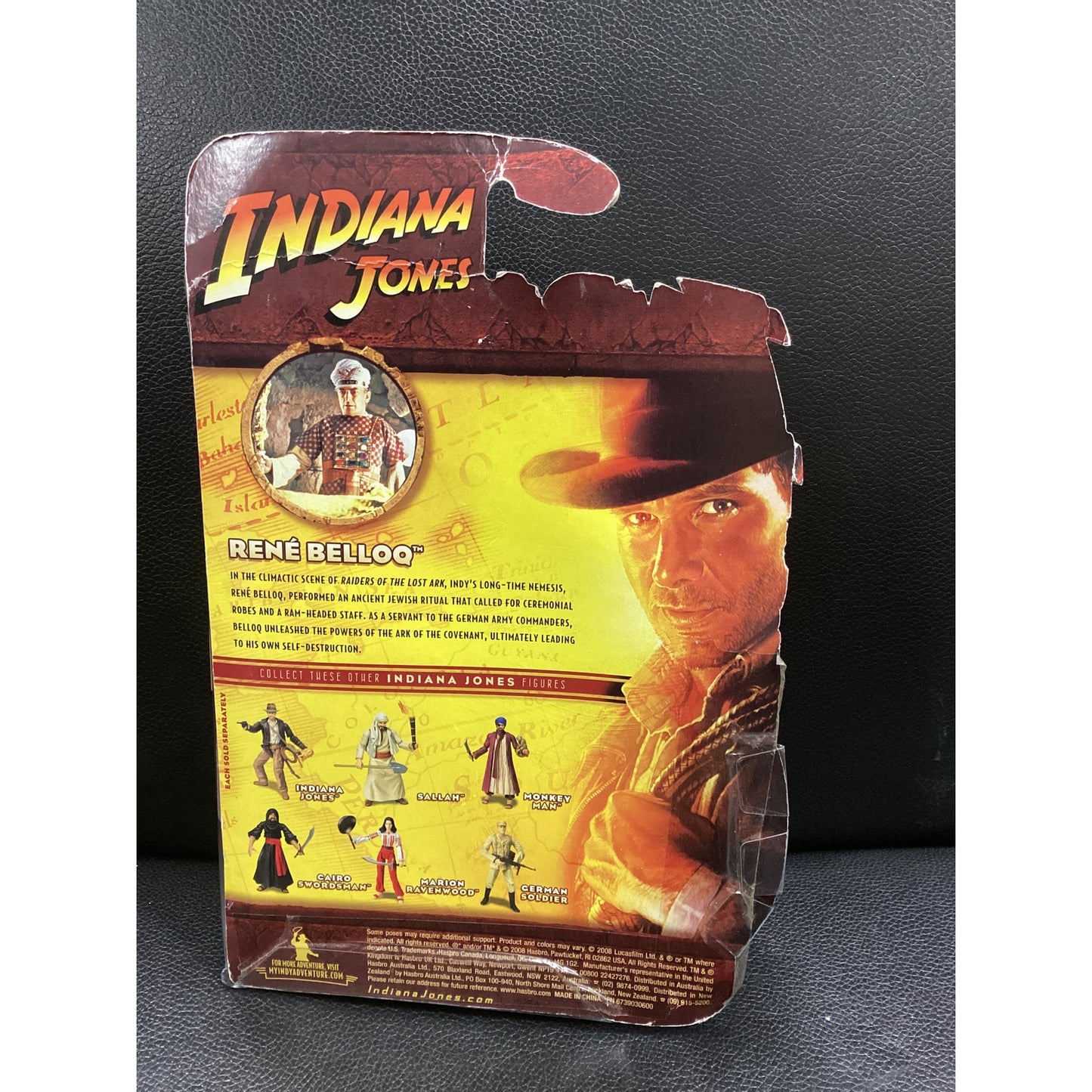 2008 Indiana Jones- René Belloq- Raiders of The Lost Ark