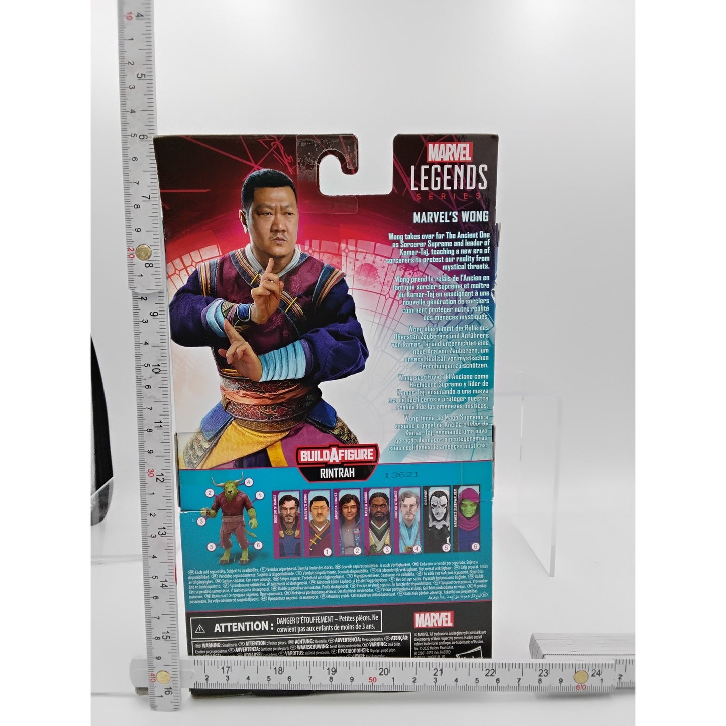 2022 WONG Legends series MULTIVERSE OF MADNESS Action Figure Sealed Marvel