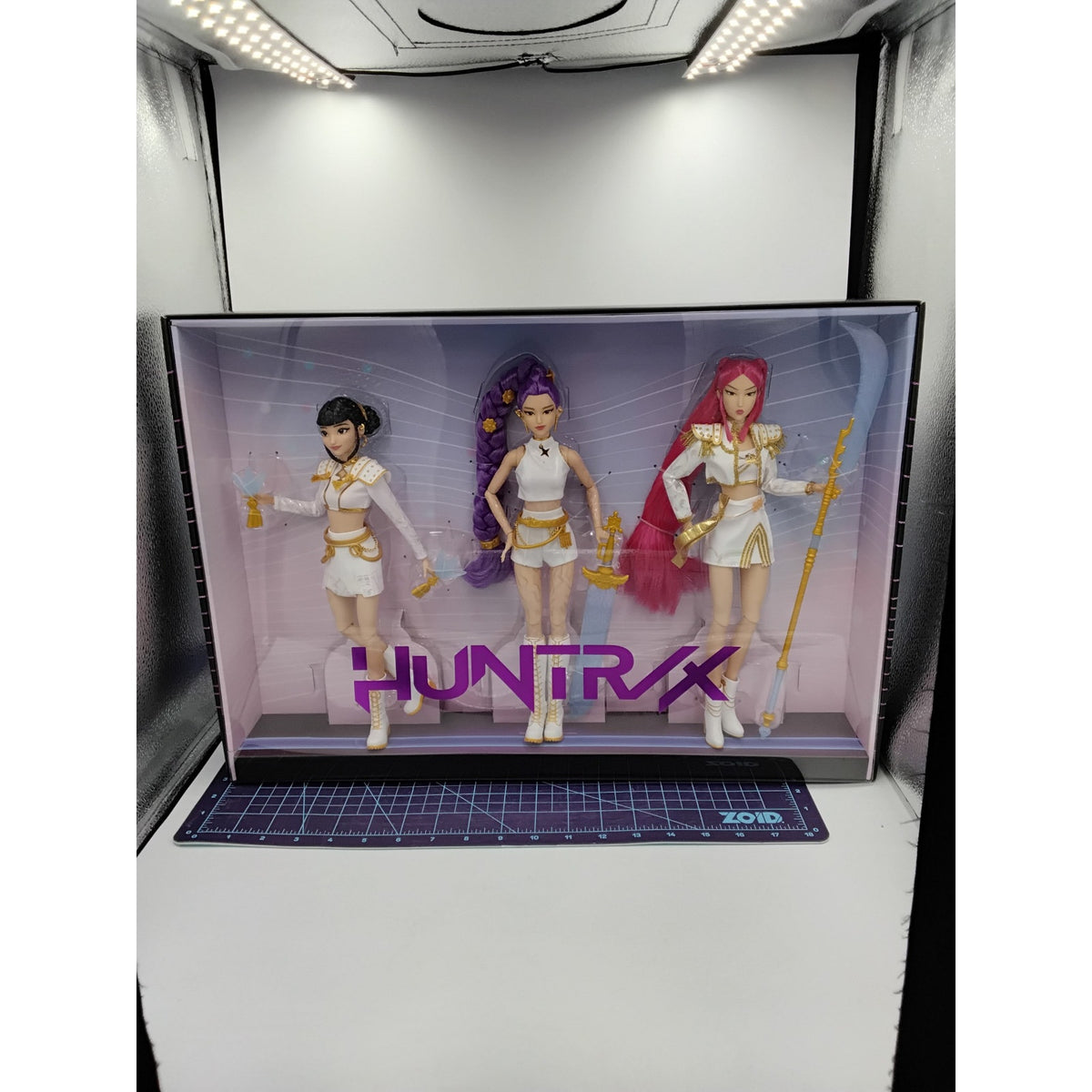 2026 HUNTR/X Dolls 3 Pack Zoey, Rumie, and Mira Dolls Sealed KPOP Mattel