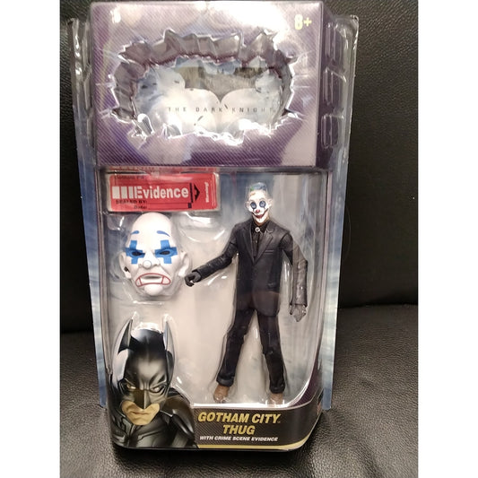 Gotham City thug Figure Blue Cross Red Lined Mouth new in box batman dark knight