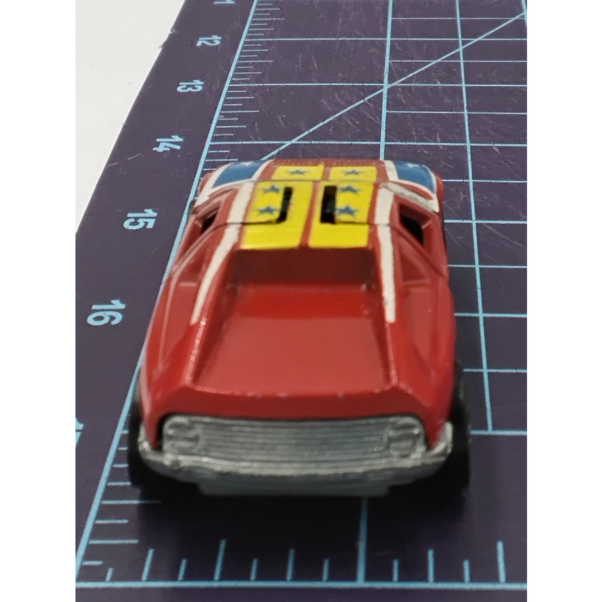 1970 Mercedes Benz C-111 Redline Metal Base Gullwing Doors Collectible Loose