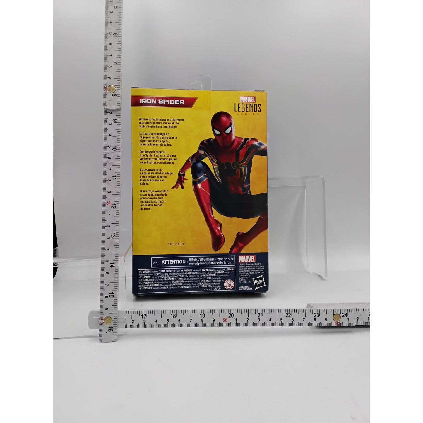 2024 Spider-Man Legends Series Iron Spider Action Figure Sealed Marvel Hasbro
