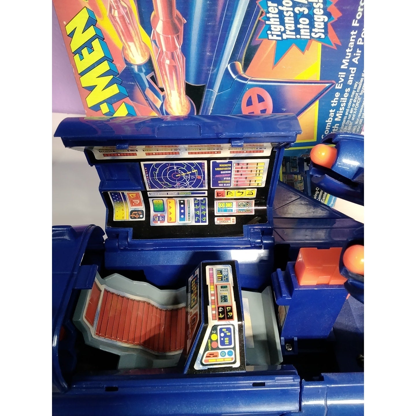 1994 X-men Blackbird Playset