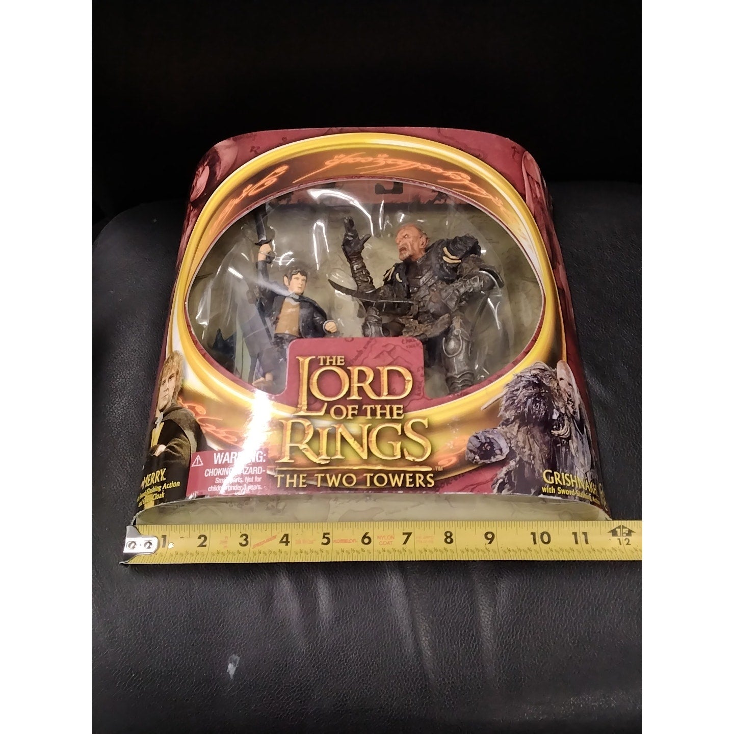 2002 Toy Biz The Lord Of The Rings The Two Towers  Merry vs Grishnakh