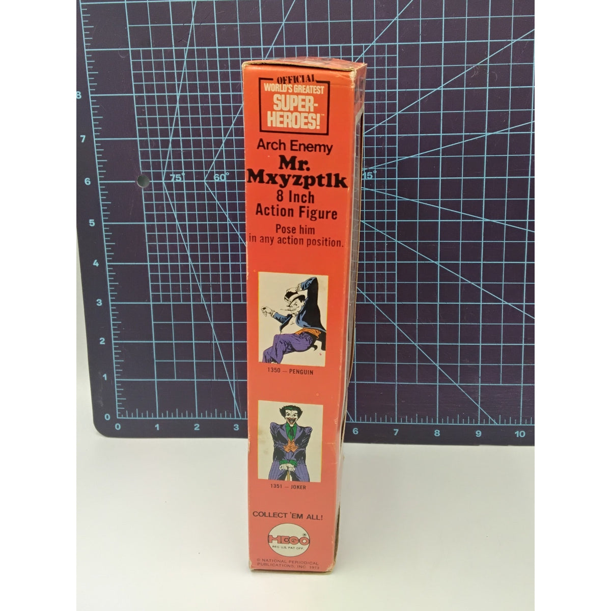 1973 Mego MR MXYZPTLK Worlds Greatest Superheroes 8" in it's original box!